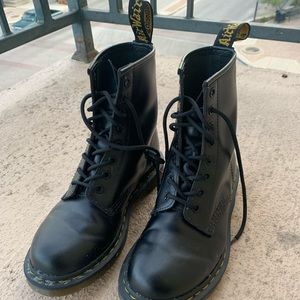 Dr. Martens Lace Up Boots Size 8US